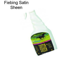 Fiebing Satin Sheen