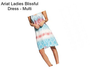 Ariat Ladies Blissful Dress - Multi