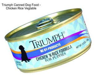 Triumph Canned Dog Food - Chicken Rice Vegtable