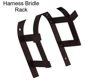 Harness Bridle Rack