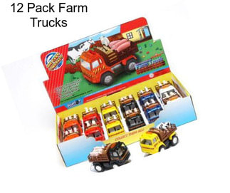 12 Pack Farm Trucks