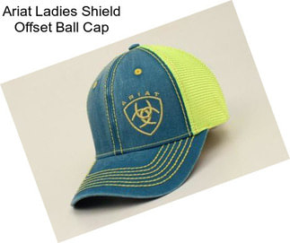 Ariat Ladies Shield Offset Ball Cap