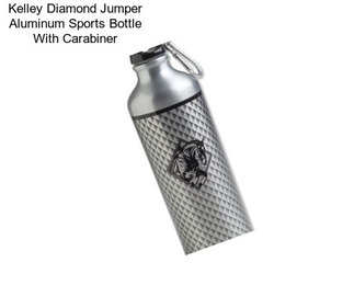 Kelley Diamond Jumper Aluminum Sports Bottle With Carabiner