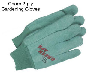 Chore 2-ply Gardening Gloves
