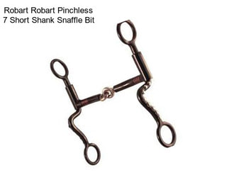 Robart Robart Pinchless 7 Short Shank Snaffle Bit