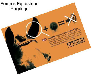 Pomms Equestrian Earplugs