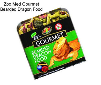 Zoo Med Gourmet Bearded Dragon Food