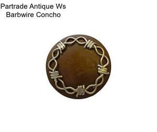 Partrade Antique Ws Barbwire Concho