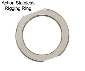 Action Stainless Rigging Ring