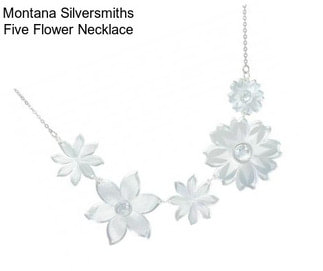 Montana Silversmiths Five Flower Necklace