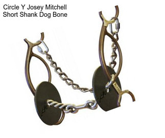 Circle Y Josey Mitchell Short Shank Dog Bone