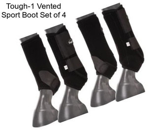 Tough-1 Vented Sport Boot Set of 4