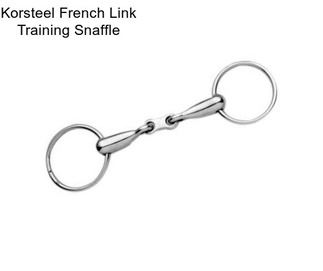 Korsteel French Link Training Snaffle