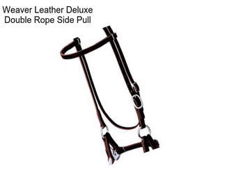 Weaver Leather Deluxe Double Rope Side Pull