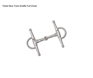 Toklat Slow Twist Snaffle Full Cheek