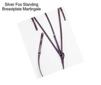 Silver Fox Standing Breastplate Martingale