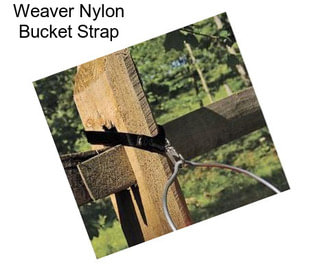 Weaver Nylon Bucket Strap