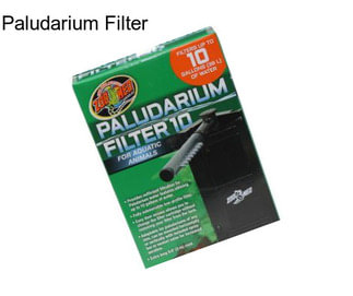 Paludarium Filter