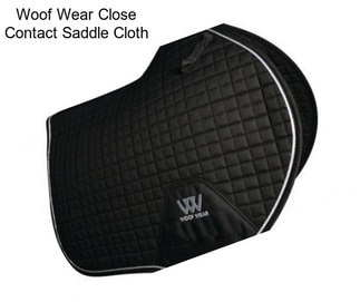 Woof Wear Close Contact Saddle Cloth