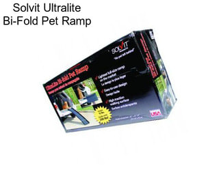 Solvit Ultralite Bi-Fold Pet Ramp