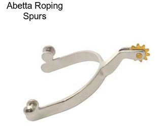 Abetta Roping Spurs