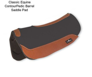 Classic Equine ContourPedic Barrel Saddle Pad