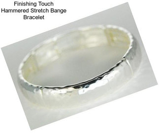 Finishing Touch Hammered Stretch Bange Bracelet