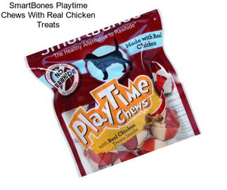 SmartBones Playtime Chews With Real Chicken Treats