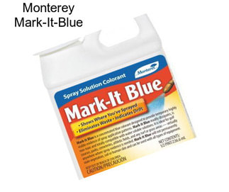 Monterey Mark-It-Blue