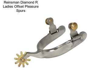 Reinsman Diamond R Ladies Offset Pleasure Spurs