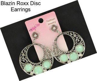Blazin Roxx Disc Earrings