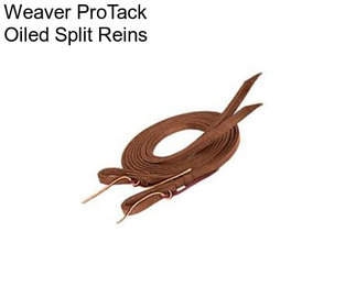 Weaver ProTack Oiled Split Reins