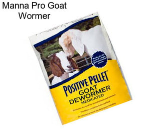 Manna Pro Goat Wormer