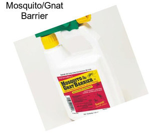 Mosquito/Gnat Barrier
