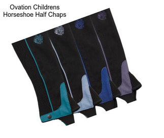 Ovation Childrens Horseshoe Half Chaps