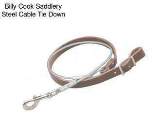 Billy Cook Saddlery Steel Cable Tie Down