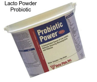 Lacto Powder Probiotic