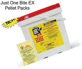 Just One Bite EX Pellet Packs