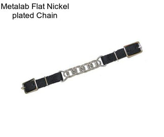 Metalab Flat Nickel plated Chain