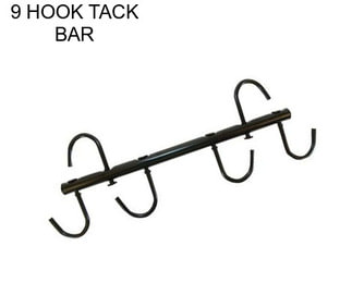 9 HOOK TACK BAR