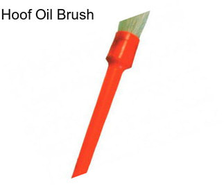 Hoof Oil Brush