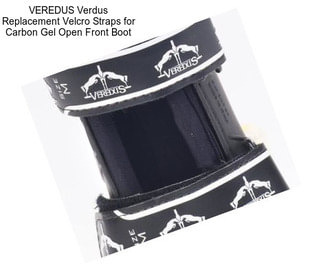 VEREDUS Verdus Replacement Velcro Straps for Carbon Gel Open Front Boot