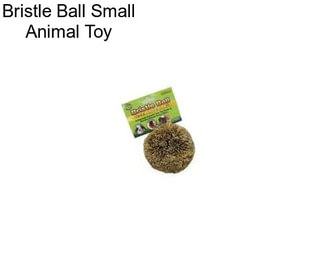 Bristle Ball Small Animal Toy