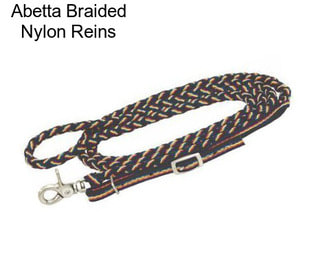 Abetta Braided Nylon Reins