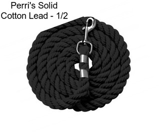Perri\'s Solid Cotton Lead - 1/2\