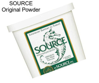 SOURCE Original Powder