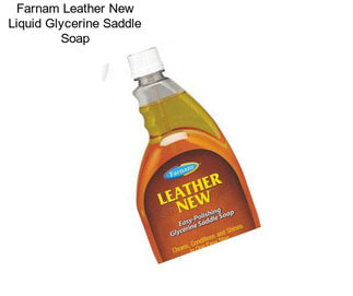 Farnam Leather New Liquid Glycerine Saddle Soap