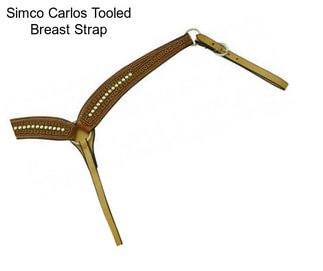 Simco Carlos Tooled Breast Strap