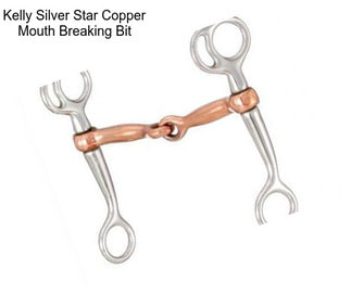 Kelly Silver Star Copper Mouth Breaking Bit