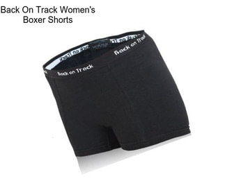 Back On Track Women\'s Boxer Shorts